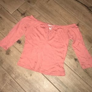 Off the shoulder shirt